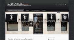 Desktop Screenshot of lazarenostudio.com